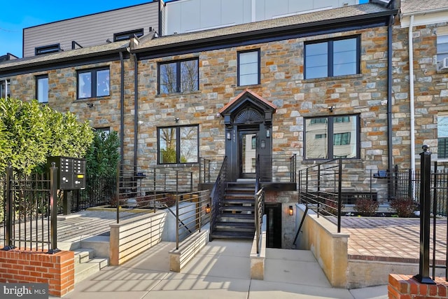 1605 Holbrook NE Unit 4, Washington, DC 20002 - multi unit property with board and batten siding and stone siding