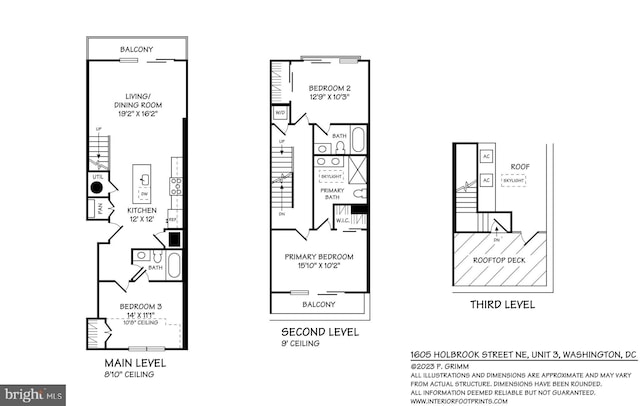 1605 Holbrook NE Unit 4, Washington, DC 20002 - view of layout
