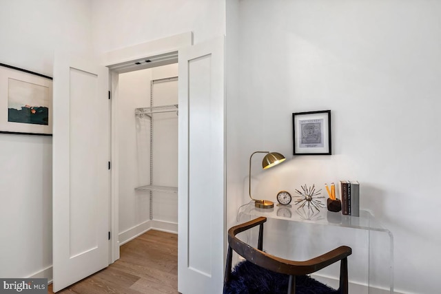 1605 Holbrook NE Unit 4, Washington, DC 20002 - interior space with light wood-style flooring
