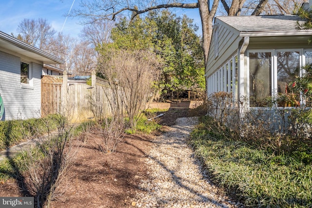 9621 E Bexhill Dr, Kensington, MD 20895 - view of yard featuring fence