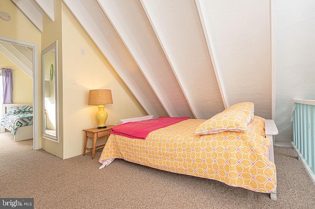 bedroom featuring carpet floors