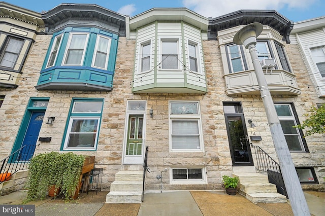 view of property featuring entry steps