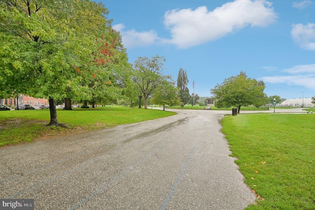 view of road