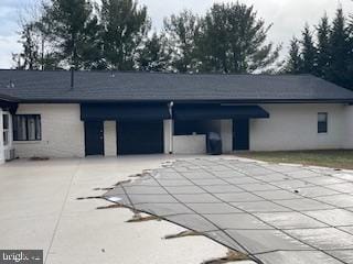 rear view of house with a patio area