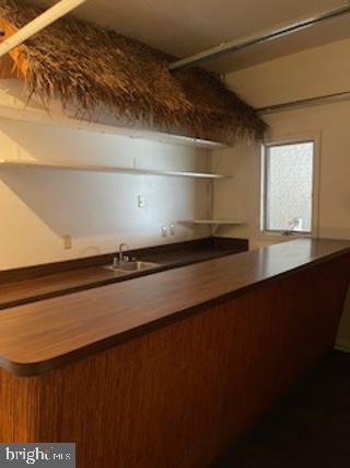 bar with a sink