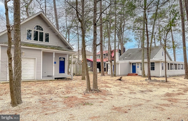 exterior space with entry steps