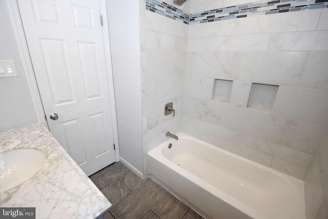 307 Broad St, Hainesport, NJ 08036 - full bathroom featuring a sink and shower / bath combination