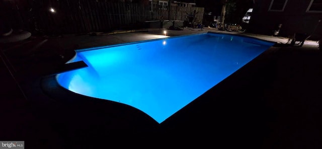 307 Broad St, Hainesport, NJ 08036 - view of pool featuring a fenced in pool and fence