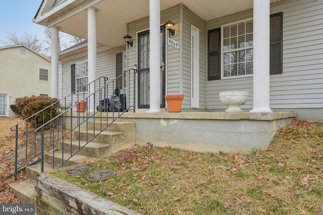 view of entrance to property