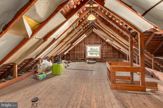 201 Washington St, Cambridge, MD 21613 - view of unfinished attic