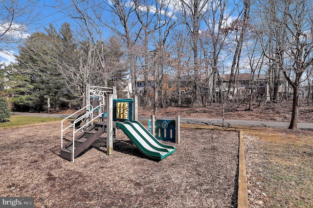 view of communal playground