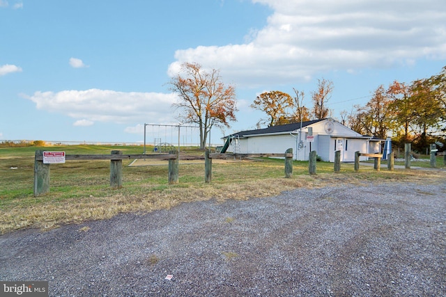 view of yard