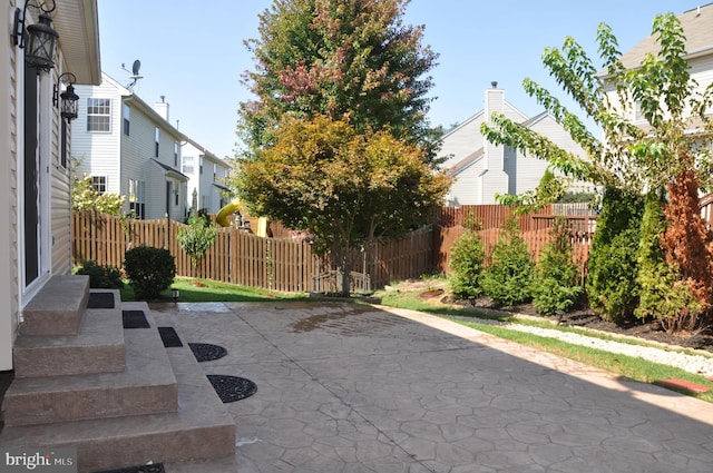 view of patio / terrace with fence private yard