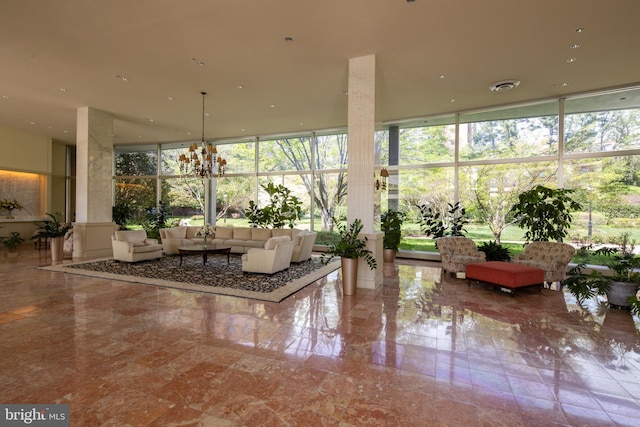 view of building lobby