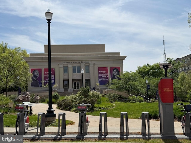 view of community