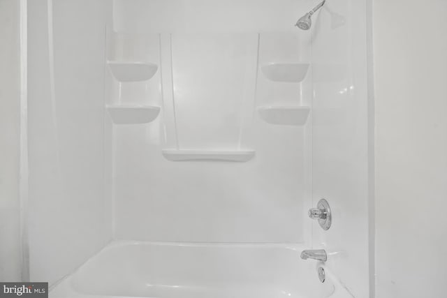 full bathroom with tub / shower combination