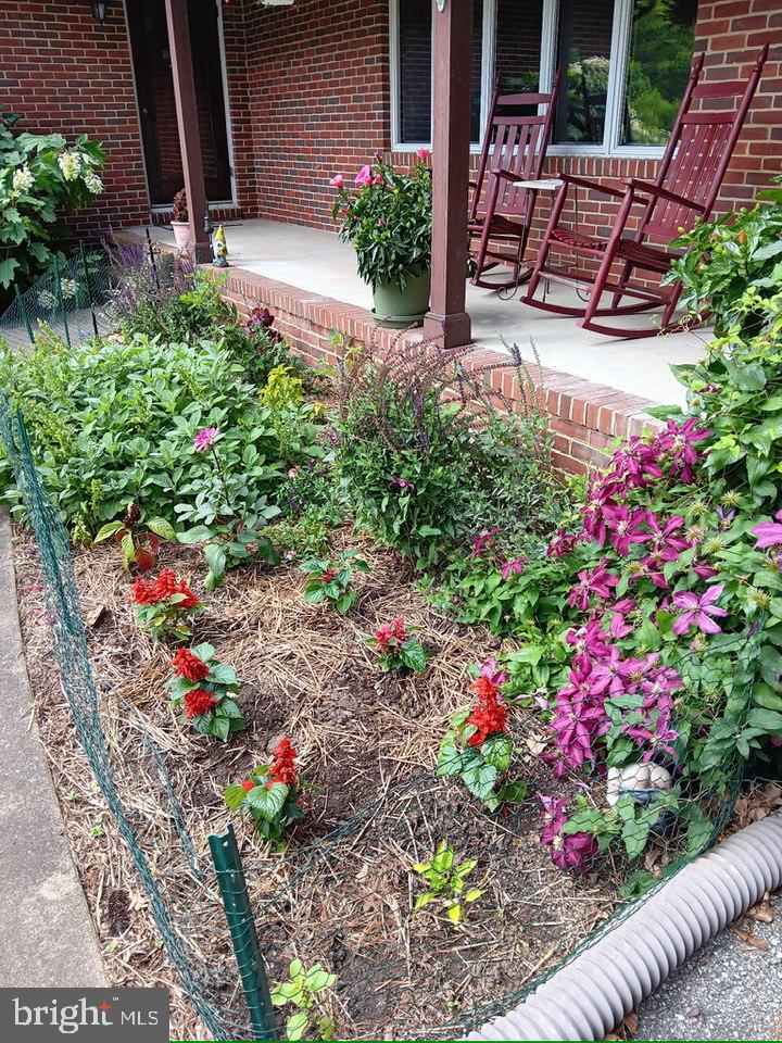 details featuring brick siding