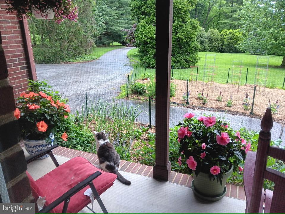 view of patio / terrace with fence