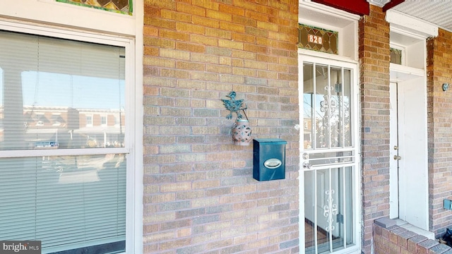 details with brick siding