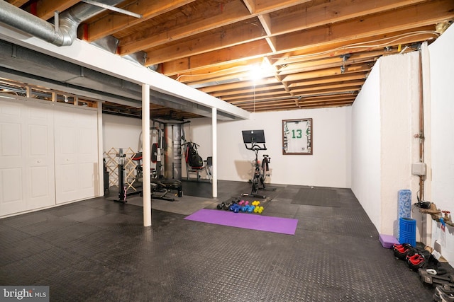 view of workout room