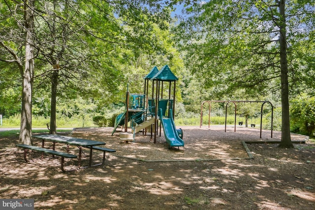 view of communal playground