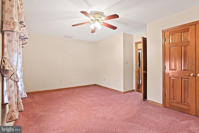 20 Glade Ave, Baltimore, MD 21236 - unfurnished bedroom with carpet flooring, baseboards, and ceiling fan