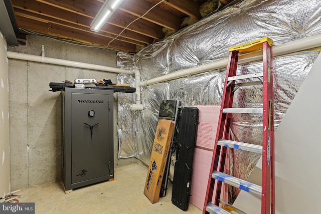 20 Glade Ave, Baltimore, MD 21236 - view of unfinished below grade area