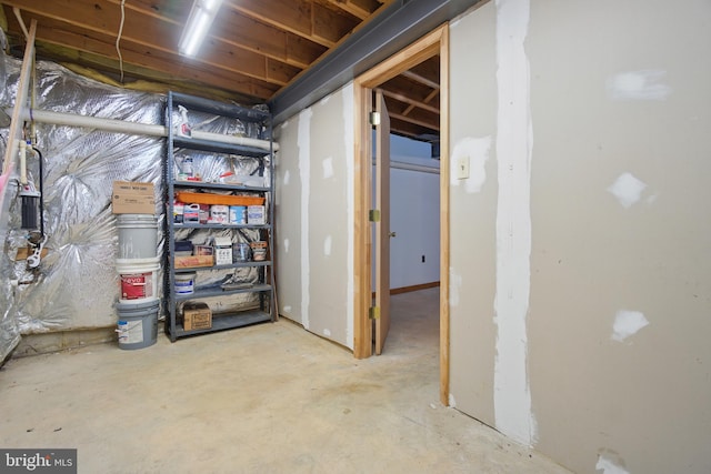 20 Glade Ave, Baltimore, MD 21236 - view of unfinished basement
