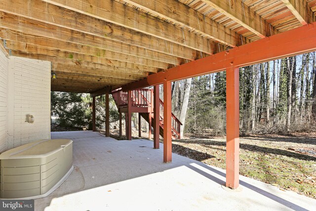 20 Glade Ave, Baltimore, MD 21236 - view of patio featuring stairway