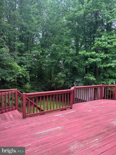 20 Glade Ave, Baltimore, MD 21236 - view of wooden deck