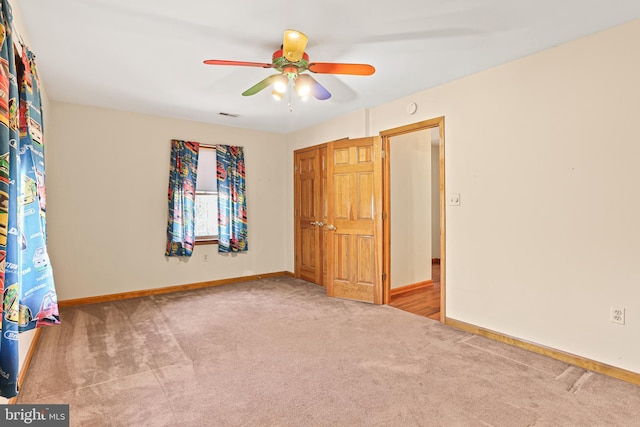 20 Glade Ave, Baltimore, MD 21236 - unfurnished bedroom featuring carpet, baseboards, and ceiling fan