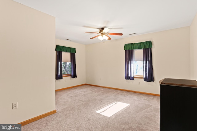 20 Glade Ave, Baltimore, MD 21236 - carpeted empty room with ceiling fan and baseboards