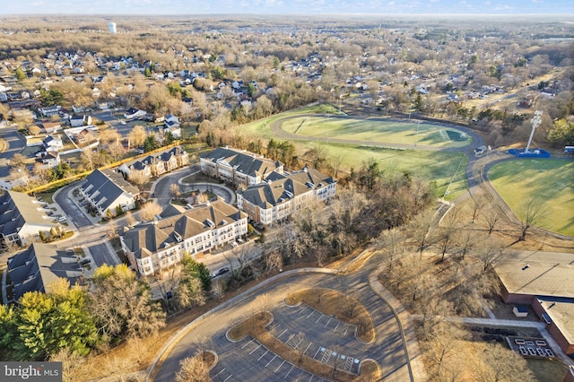 8610 Liberty Trl Unit 102, Manassas, VA 20110 - aerial view with a residential view