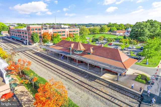 8610 Liberty Trl Unit 102, Manassas, VA 20110 - drone / aerial view