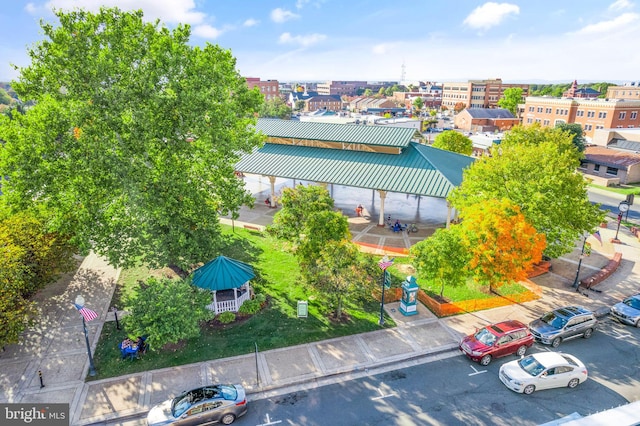 8610 Liberty Trl Unit 102, Manassas, VA 20110 - drone / aerial view featuring a city view
