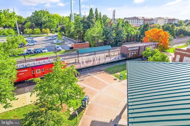 8610 Liberty Trl Unit 102, Manassas, VA 20110 - drone / aerial view