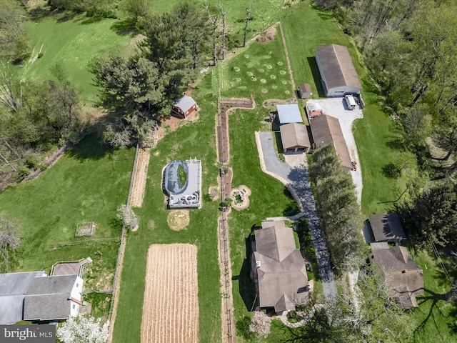 drone / aerial view