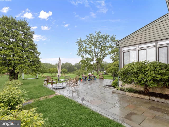 11116 Liberty Rd, Owings Mills, MD 21117 - view of home's community with a patio area and a yard