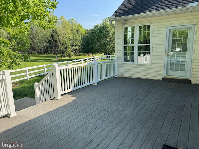 200 Stewards Ct, Bear, DE 19701 - wooden deck with a lawn