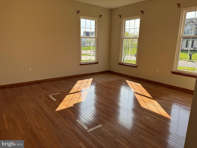 200 Stewards Ct, Bear, DE 19701 - empty room with hardwood / wood-style flooring and baseboards