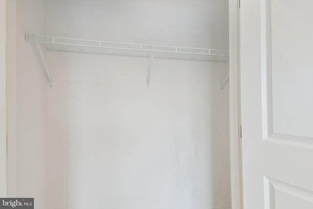 view of closet