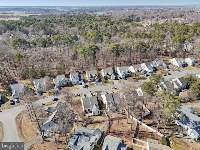 birds eye view of property featuring a residential view