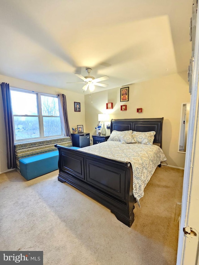 2433 Yarmouth Ct, Waldorf, MD 20602 - bedroom featuring ceiling fan and light carpet