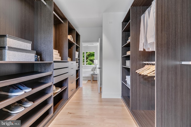 5914 Woodley Rd, Mclean, VA 22101 - spacious closet featuring light wood finished floors