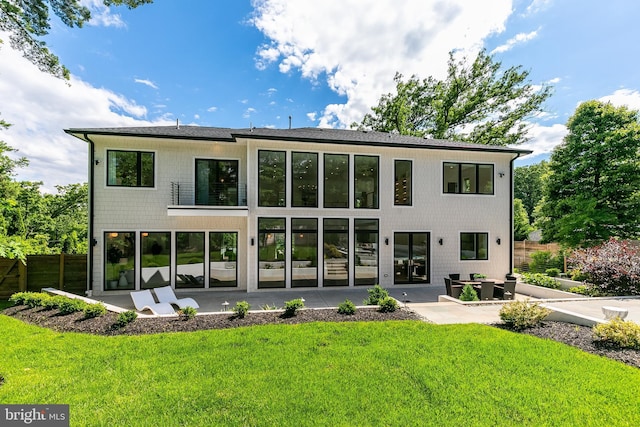 5914 Woodley Rd, Mclean, VA 22101 - rear view of property featuring a patio area