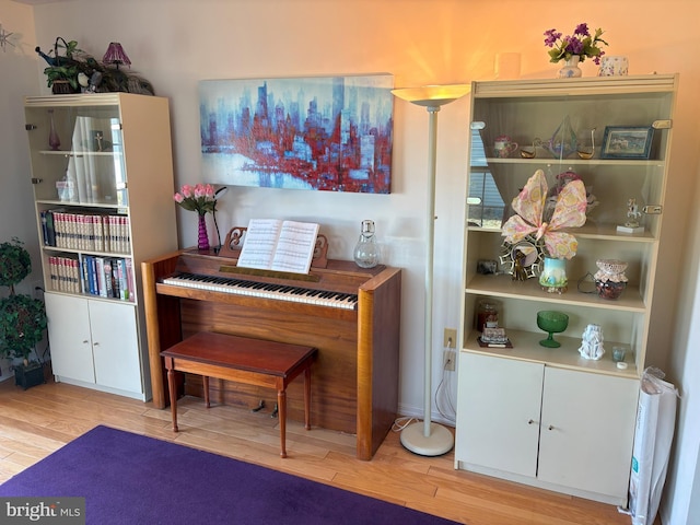 room details featuring wood finished floors