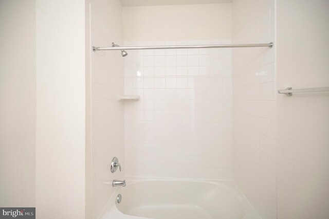 full bathroom featuring  shower combination