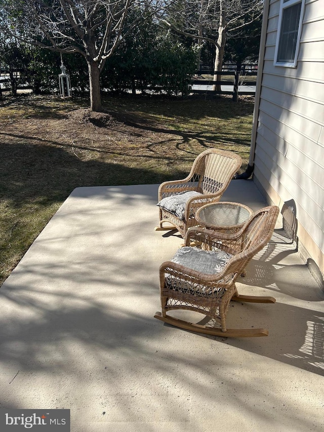 view of patio