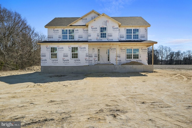 view of property under construction