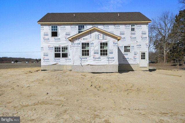 view of rear view of house